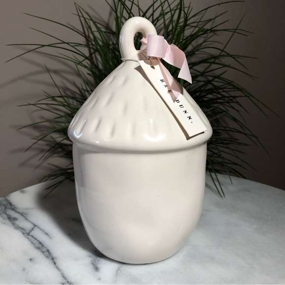 Rae Dunn 'Perch' Bird House Ceramic Handmade Nwt - Picture 3 of 7